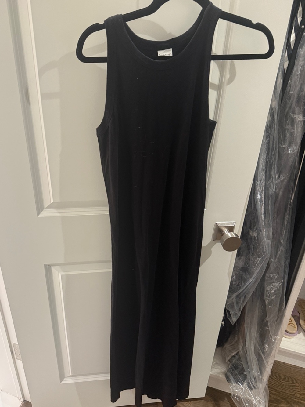 Black Sleeveless Maxi Dress - Classic Tank Style